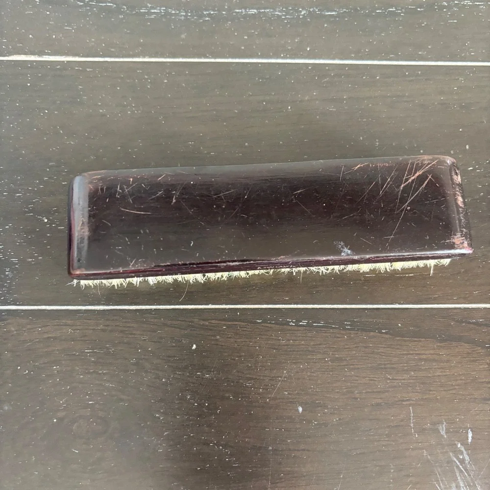 Vintage Hola-Rose‎ Mohawk | USA Pure Bristle | Clothes Brush | Wood Handle